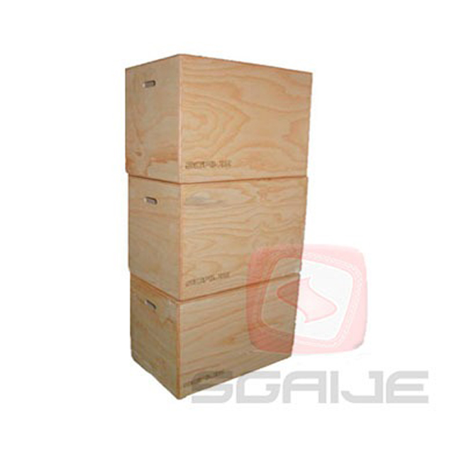 BANCO PLIOMETRICO JUMP BOX DE MADERA 