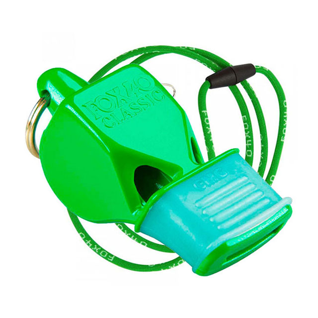 SILBATO FOX 40 CLASSIC CMG CON CORDON VERDE FOSFORESCEN...