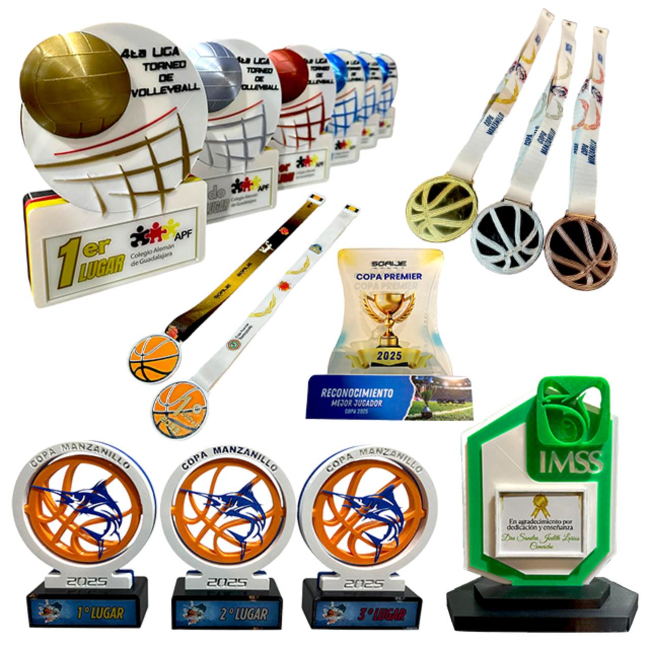 TROFEOS Y MEDALLAS PERSONALIZADOS 